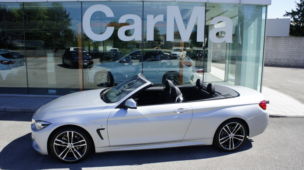 BMW 420d Cabrio Msport Argento 002 01 - CarMa Auto