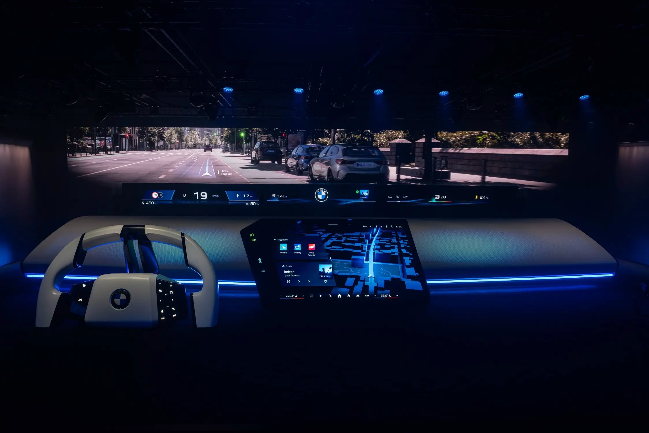 nuovo BMW Panoramic iDrive&nbsp;
